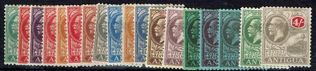 Image of Antigua SG 62/80 LMM British Commonwealth Stamp